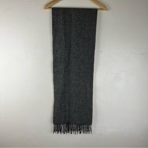 Ireland’s eye Gray Wool Scarf